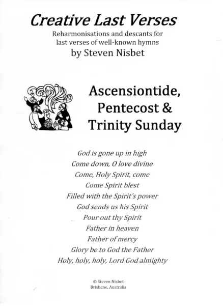 Creative Last Verses Booklet 3 Ascensiontide Pentecost Trinity Sunday