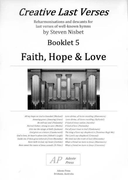 Creative Last Verses Booklet 5 Faith Hope Love